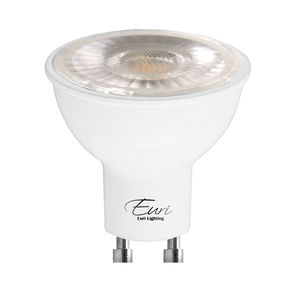 Euri Lighting 7W Dimmable 4000K LED 2-Piece Wide Spot Bulb Value Pack