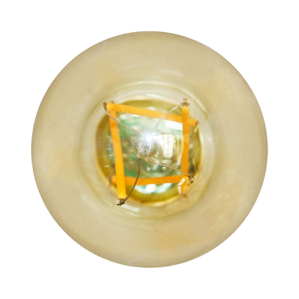 Euri Lighting 7W Omni-Directional Dimmable 2200K LED Filament Bulb With Amber Glass Body