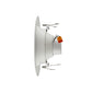 Euri Lighting 8" Dimmable 12W LED Downlight