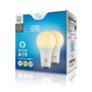 Euri Lighting 8W Dimmable Omni-Directional 3000K LED 2-Piece Light Bulb Value Pack