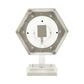 Euri Lighting 9" x 15" White Outdoor Wall Lantern With Water Glass Lens