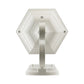 Euri Lighting 9" x 15" White Outdoor Wall Lantern With Water Glass Lens
