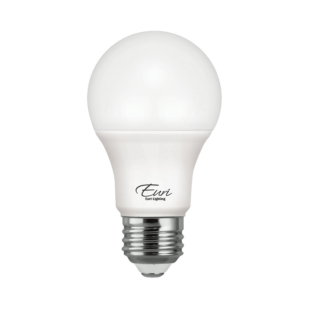 Euri Lighting 9W Omni-Directional 3000K LED 4-Piece Light Bulb Value Pack