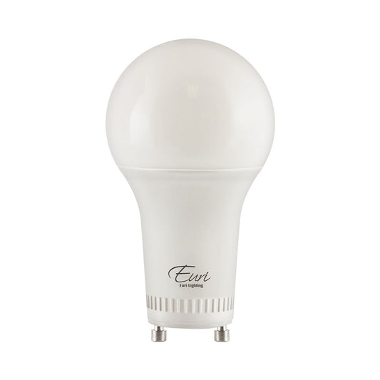 Euri Lighting 9W Omni-Directional Dimmable 3000K LED Bulb With GU24 Base