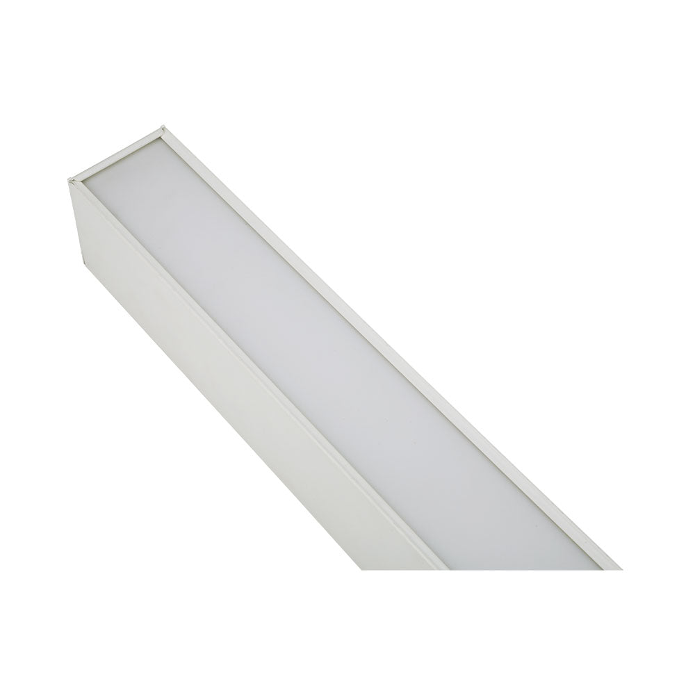 Euri Lighting Aluminium Alloy 48" Dimmable 50W LED Suspended Up & Down Strip Light