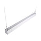 Euri Lighting Aluminium Alloy 48" Dimmable 50W LED Suspended Up & Down Strip Light