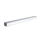 Euri Lighting Silver 48" Dimmable 50W LED Suspended Up & Down Strip Light