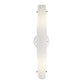 Eurofase Lighting Absolve 22" Dimmable Integrated LED Satin Nickel Wall Sconce With Opal White Glass Shade