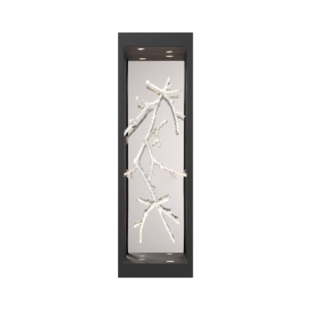 Eurofase Lighting Aerie 20" 4-Light Integrated LED Iron Steel With Silver Gilded Branches Outdoor Wall Sconce