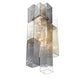 Eurofase Lighting Altesa 21" 2-Light Glass Shade Chrome Wall Sconce