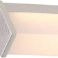Eurofase Lighting Arco 24" Dimmable Aluminum Metal Vanity Light With White Acrylic Shade