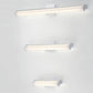 Eurofase Lighting Arco 36" Dimmable Aluminum Metal Vanity Light With White Acrylic Shade