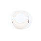 Eurofase Lighting Balewood 6" 1-Light Dimmable Chrome Integrated LED Wall Sconce With Circular Frosted Acrylic Shade