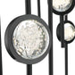 Eurofase Lighting Barletta 40" 26-Light Dimmable Integrated LED Black Round Chandelier With Black Anodized Aluminum Shades