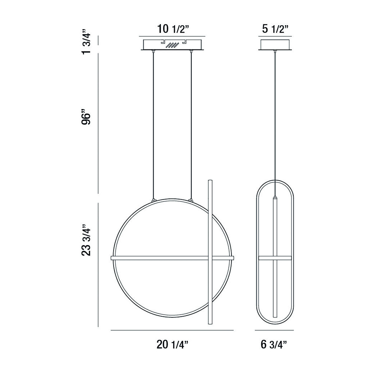 Eurofase Lighting Berkley 20" Dimmable Integrated LED Metal Round Matte Black Chandelier With White Acrylic Shade