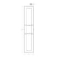Eurofase Lighting Blakley 24" 1-Light Integrated LED Alabaster Shade Matte Black Metal Outdoor Wall Sconce
