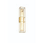 Eurofase Lighting Blakley 24" 1-Light Integrated LED Alabaster Shade Matte Gold Metal Outdoor Wall Sconce