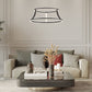Eurofase Lighting Cadoux 20" Small Round Dimmable Integrated LED Matte Black Chandelier