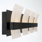 Eurofase Lighting Cambridge 29" 4-Light Dimmable Matte Black Integrated LED Bath Bar With Frosted Acrylic Shades