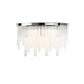 Eurofase Lighting Candice 22" 5-Light Dimmable Chrome Metal Vanity Light With Clear Glass Shades