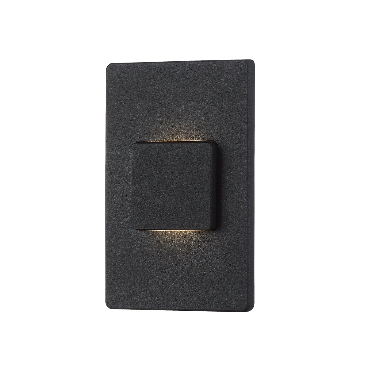 Eurofase Lighting Caravo 3" Black Flat Wall Sconce