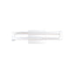 Eurofase Lighting Clinton 19" Small Dimmable Integrated LED Chrome Bath Bar With Clear Crystal Inlay Shade