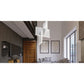 Eurofase Lighting Coburg 14" Small Dimmable Integrated LED Aluminum Pendant Light With Clear Acrylic Shade