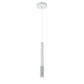 Eurofase Lighting Davenport 2" Integrated LED Gray Pendant Light With Short Textured Aluminum Shade