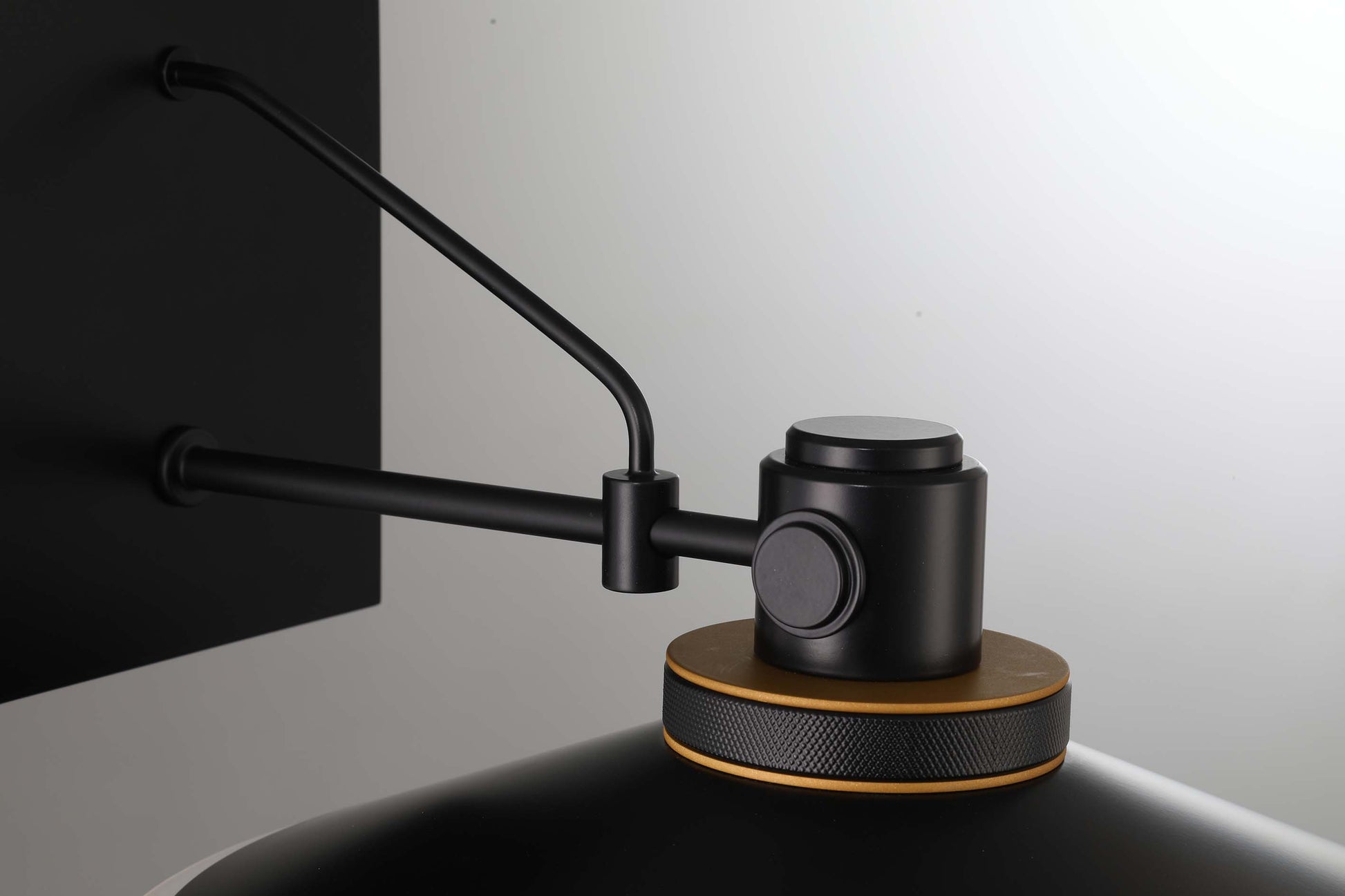 Eurofase Lighting Deckard 12" 1-Light Integrated LED Frosted Glass Shade Gold and Black Outdoor Wall Lantern Light