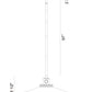 Eurofase Lighting Deckard 16" 1-Light Integrated LED Frosted Glass Shade Gold and Black Outdoor Pendant Light