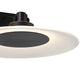 Eurofase Lighting Deckard 16" 1-Light Integrated LED Frosted Glass Shade Gold and Black Outdoor Wall Lantern Light
