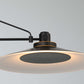 Eurofase Lighting Deckard 16" 1-Light Integrated LED Frosted Glass Shade Gold and Black Outdoor Wall Lantern Light