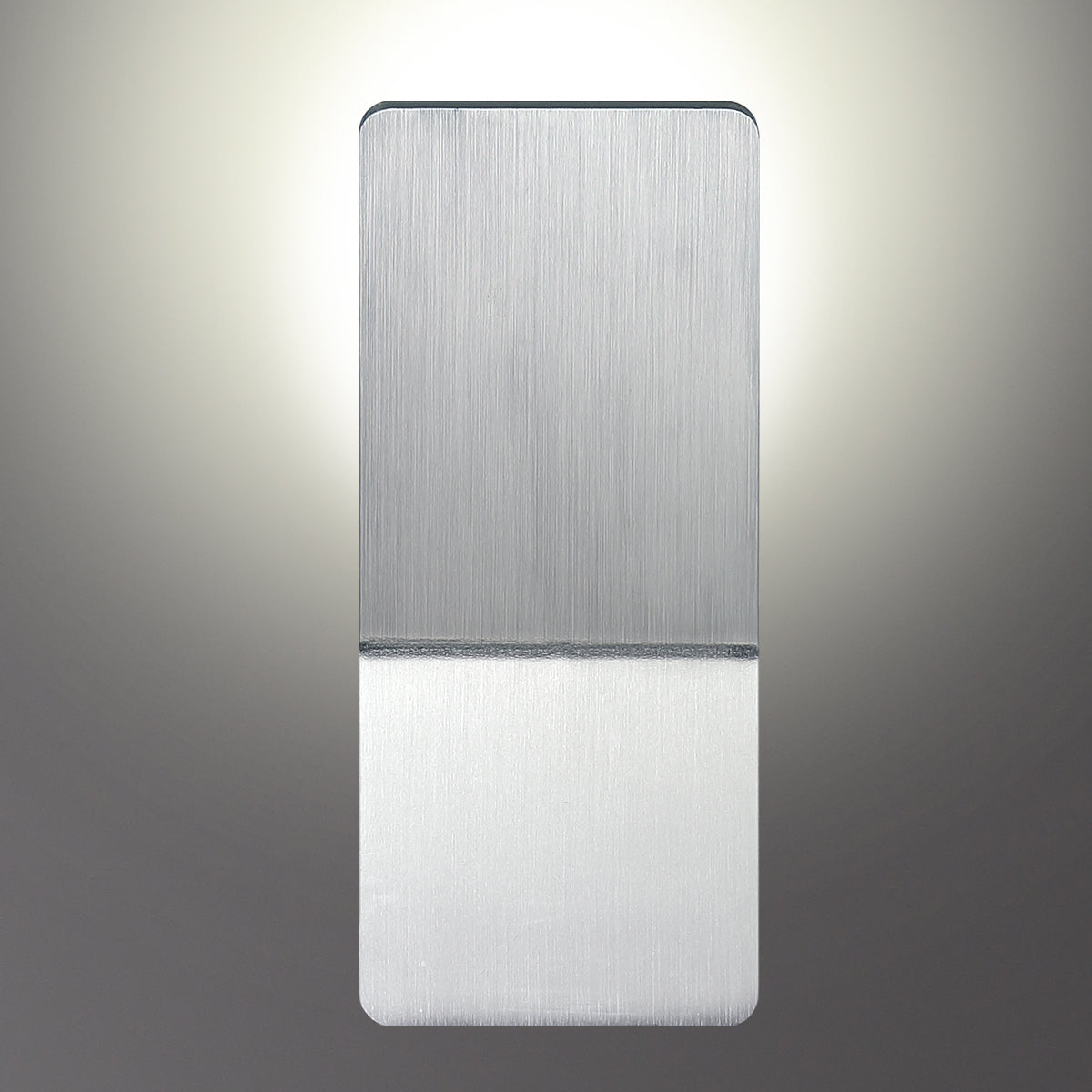 Eurofase Lighting Delroy 5" Integrated LED Aluminum Wall Sconce With Frosted Acrylic Shade