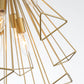 Eurofase Lighting Dendelio 20" 7-Light Incandescent Round Gold Pendant Light