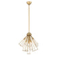 Eurofase Lighting Dendelio 20" 7-Light Incandescent Round Gold Pendant Light