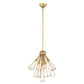 Eurofase Lighting Dendelio 20" 7-Light Incandescent Round Gold Pendant Light