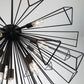 Eurofase Lighting Dendelio 30" 13-Light Incandescent Round Black Chandelier