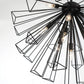 Eurofase Lighting Dendelio 30" 13-Light Incandescent Round Black Chandelier