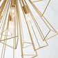 Eurofase Lighting Dendelio 30" 13-Light Incandescent Round Gold Chandelier