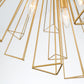 Eurofase Lighting Dendelio 30" 13-Light Incandescent Round Gold Chandelier