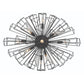 Eurofase Lighting Dendelio 30" 9-Light Incandescent Round Matte Black Chandelier