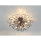 Eurofase Lighting Dendelio 30" 9-Light Incandescent Round Matte Black Chandelier
