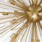 Eurofase Lighting Dendelio 41" 29-Light Incandescent Round Gold Chandelier