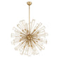 Eurofase Lighting Dendelio 41" 29-Light Incandescent Round Gold Chandelier