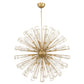 Eurofase Lighting Dendelio 54" 35-Light Incandescent Round Gold Chandelier