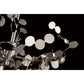 Eurofase Lighting Divo 20" 3-Light Dimmable Halogen Bulb Polished Nickel Pendant Light With Polished Nickel Metal Accents