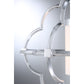 Eurofase Lighting Douville 18" Dimmable Incandescent Chrome Pendant Light With Opal White Glass Shade
