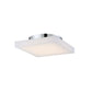 Eurofase Lighting Evolve 6" Dimmable Integrated LED Chrome Flush Mount With White Acrylic Shade