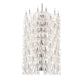 Eurofase Lighting Ferrero 42" 108-light Round 24-Tier Dimmable Incandescent Chrome Chandelier With Clear Crystal Shades