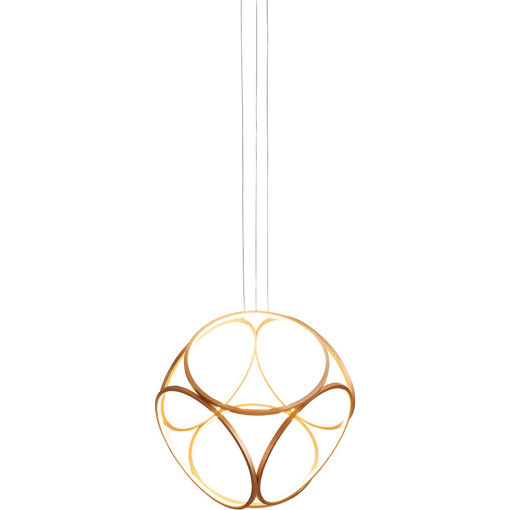 Eurofase Lighting Glenview 24" Gold Round Ring Pendant Light